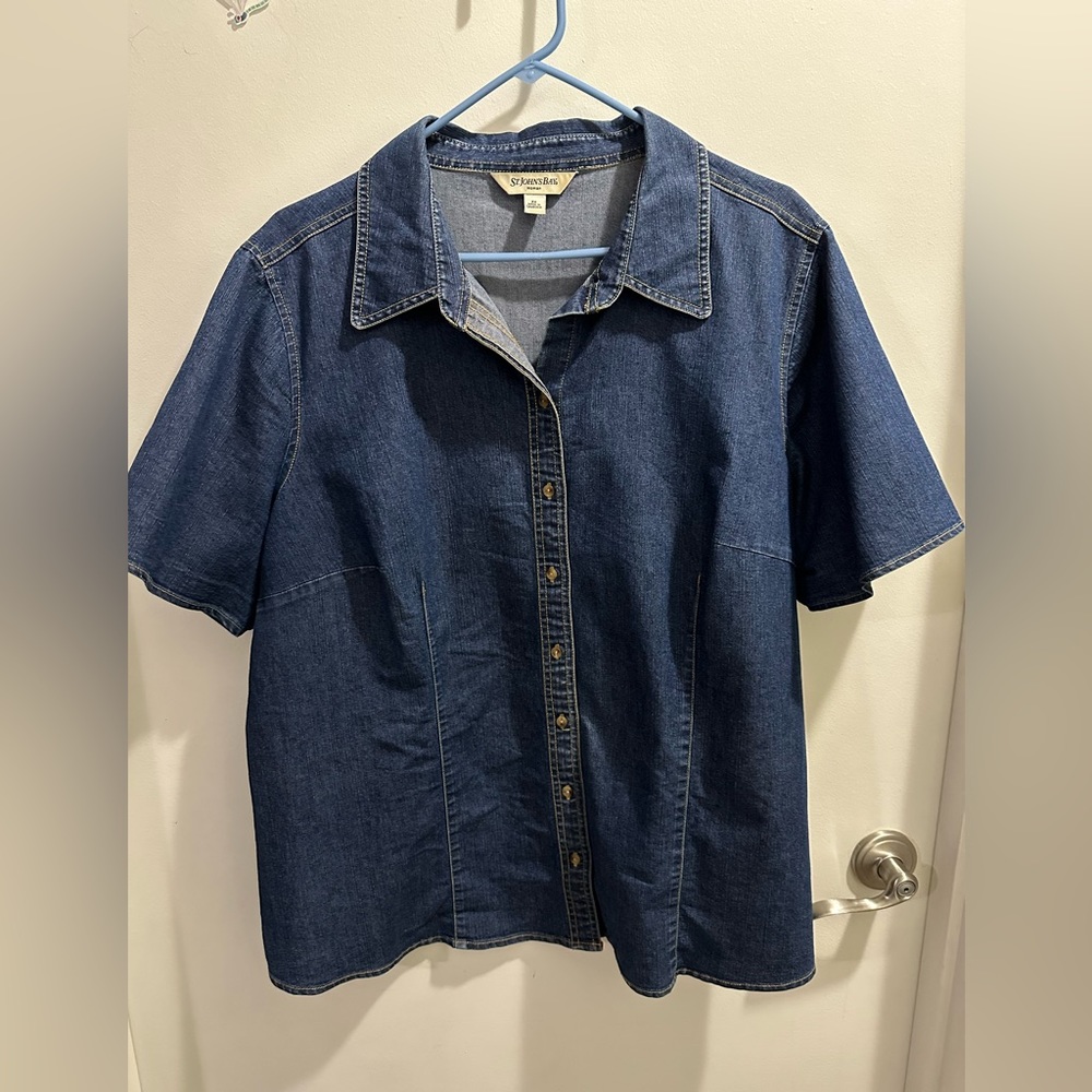 St Johns Bay, women’s denim shirt